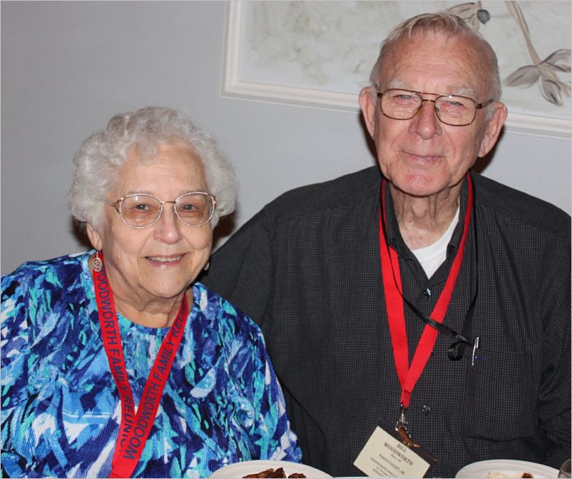 BANQUET .... VIRGINIA AND BILL WOODWORTH