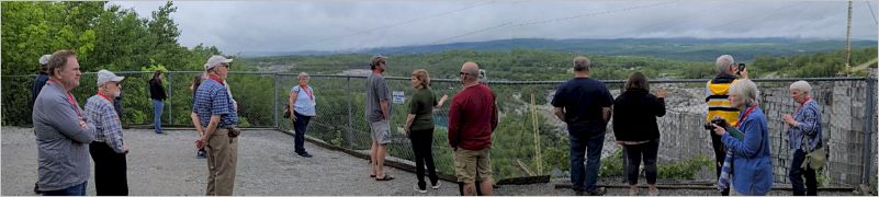 Granite quarry tour